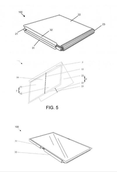 联想折叠PC新专利 旨在提高打字体验 联想折叠PC新专利 旨在提高打字体验