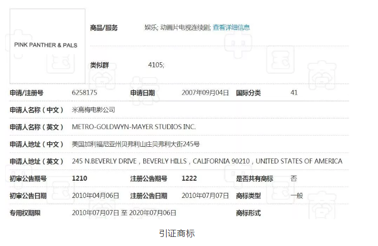 粉红豹IP被盗用!米高梅终于忍不住出手起诉! 粉红豹IP被盗用!米高梅终于忍不住出手起诉!