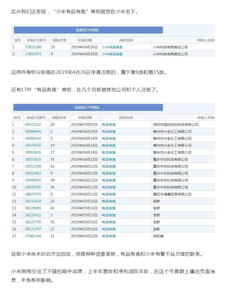 小米为传销背书?“有品有鱼”涉嫌变相推广,小米居然还为它干了这种事… 小米为传销背书?“有品有鱼”涉嫌变相推广,小米居然还为它干了这种事…