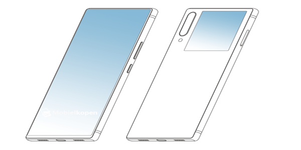中兴双面屏外观专利曝光: 副屏辅助后置秒变前置 中兴双面屏外观专利曝光: 副屏辅助后置秒变前置