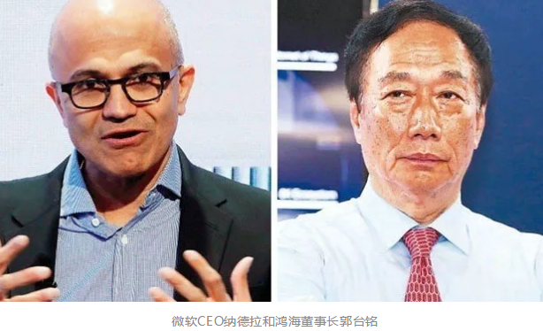 微软起诉富士康侵犯Android专利，郭台铭说：这都是为了针对华为！