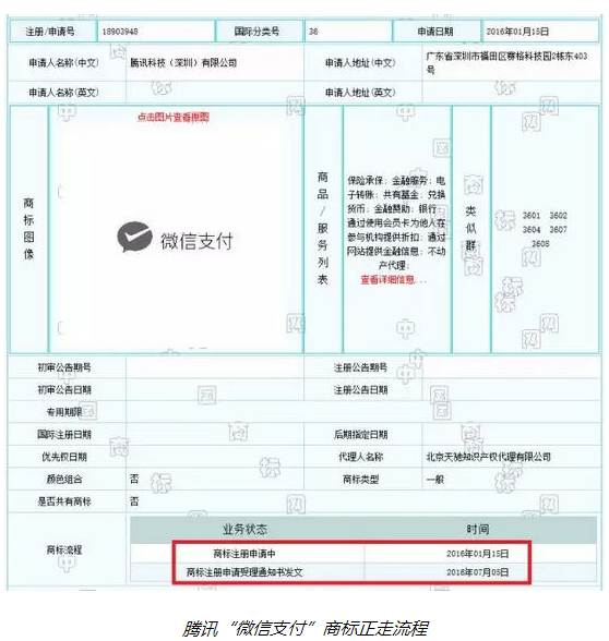 微信支付霸气回应商标纠纷案 真实经过是这样的