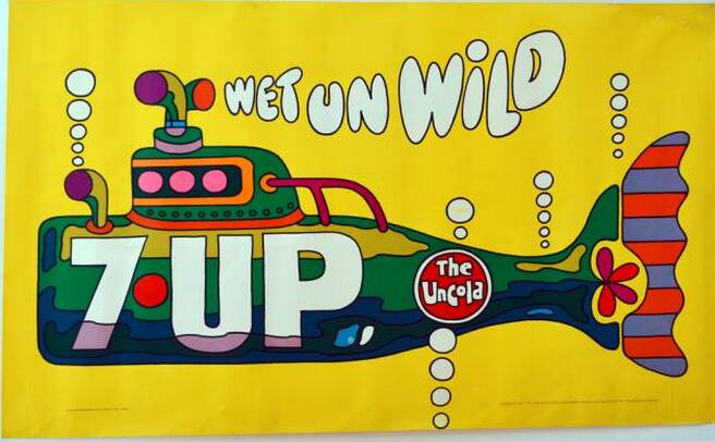 汽水商标设计图案欣赏 | 70s年代的惊艳靓丽七喜海报 汽水商标设计图案欣赏 | 70s年代的惊艳靓丽七喜海报