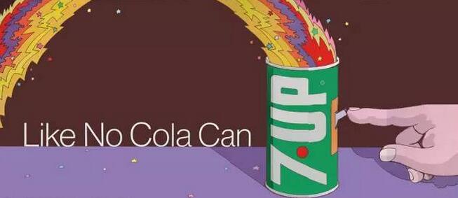 汽水商标设计图案欣赏 | 70s年代的惊艳靓丽七喜海报 汽水商标设计图案欣赏 | 70s年代的惊艳靓丽七喜海报