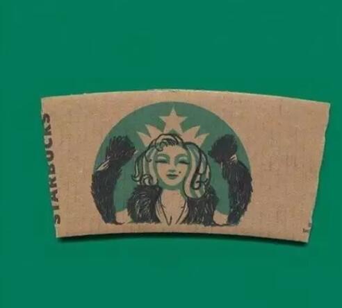 人类已无法阻止星巴克商标涂鸦了! 人类已无法阻止星巴克商标涂鸦了!