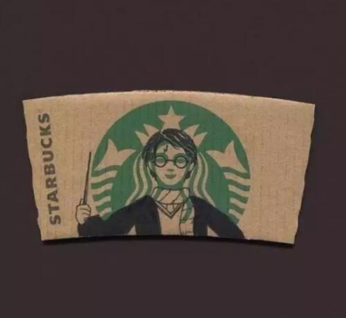 人类已无法阻止星巴克商标涂鸦了! 人类已无法阻止星巴克商标涂鸦了!