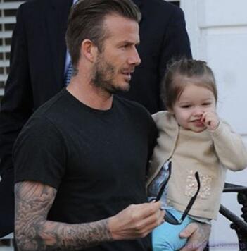 贝嫂维多利亚将5岁爱女贝小七名字注册商标 贝嫂维多利亚将5岁爱女贝小七名字注册商标