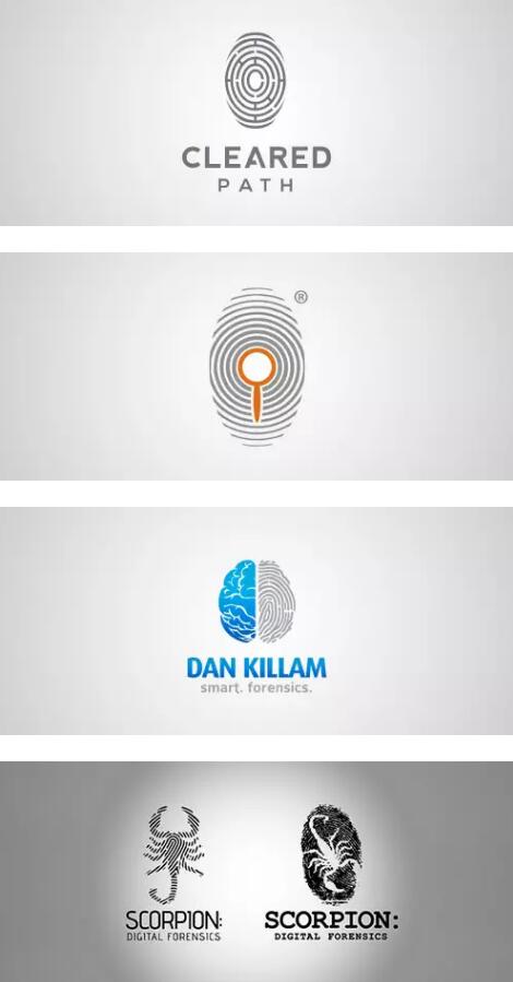 盘点：指纹元素商标设计大合集！