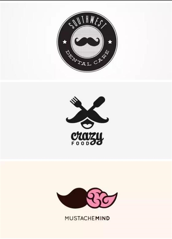 胡子元素商标设计作品赏析