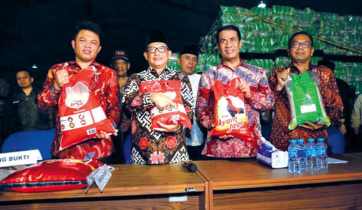 印尼稻米工厂15名工人被调查 疑厂商以高价售贴