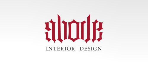 40个好看的英文字体商标造型设计欣赏