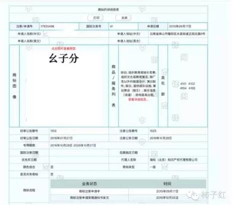 幺子分云南商标注册成功 永久落户云南保山 幺子分云南商标注册成功 永久落户云南保山