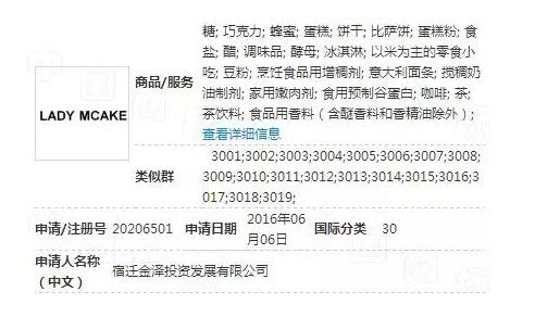 网红蛋糕品牌的背后，竟隐藏着商标危机