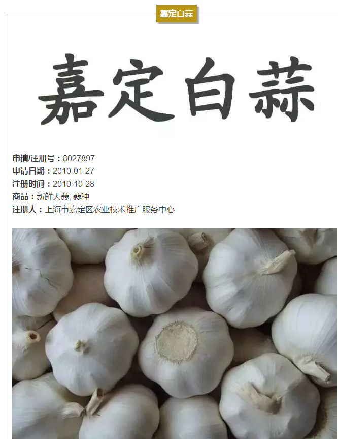 上海的13件地理标志证明商标,你都认识吗? 上海的13件地理标志证明商标,你都认识吗?