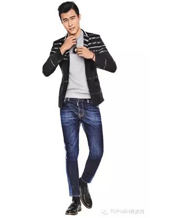 图片版权声明示例： TOPMEN男装网版权声明