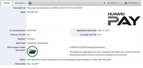 华为Pay在美国注册商标:有望成功进军欧美 华为Pay在美国注册商标:有望成功进军欧美