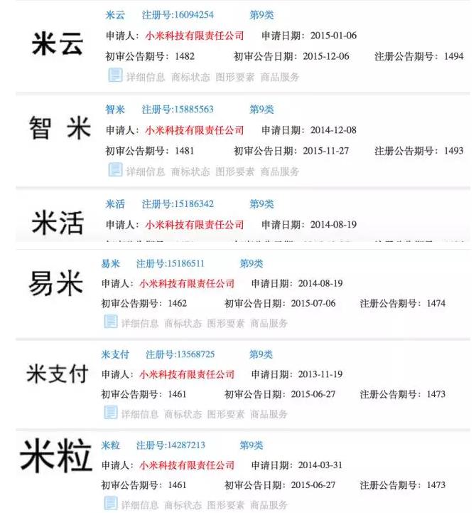 小米真是操碎了心,商标一直失火 小米真是操碎了心,商标一直失火