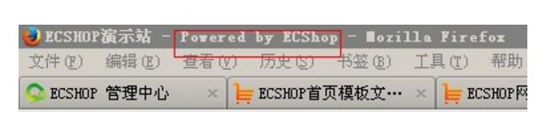 你知道ecshop去版权符号吗？