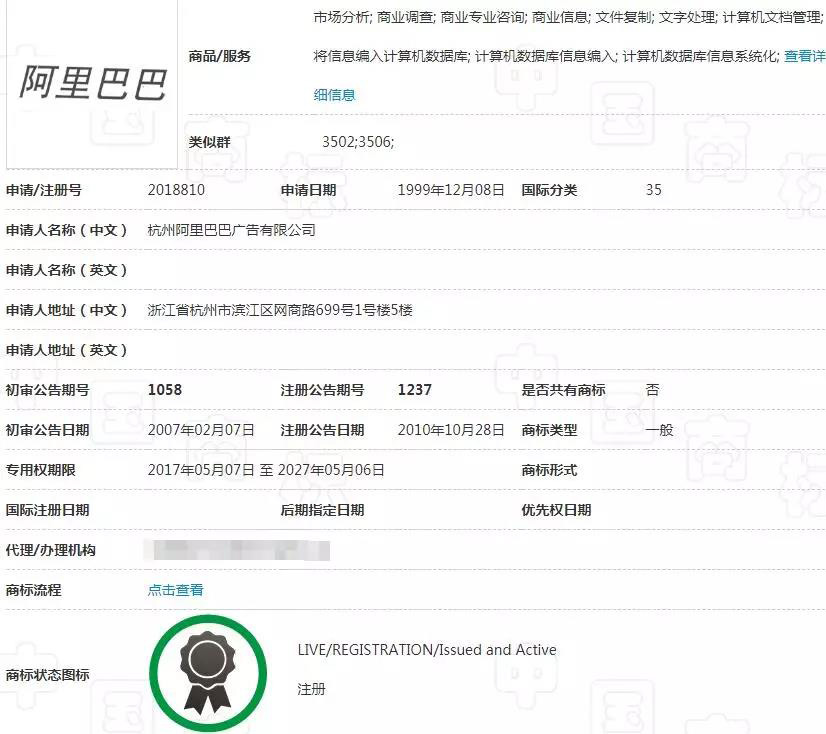 什么？这枚商标居然惊动了阿里和恒大！