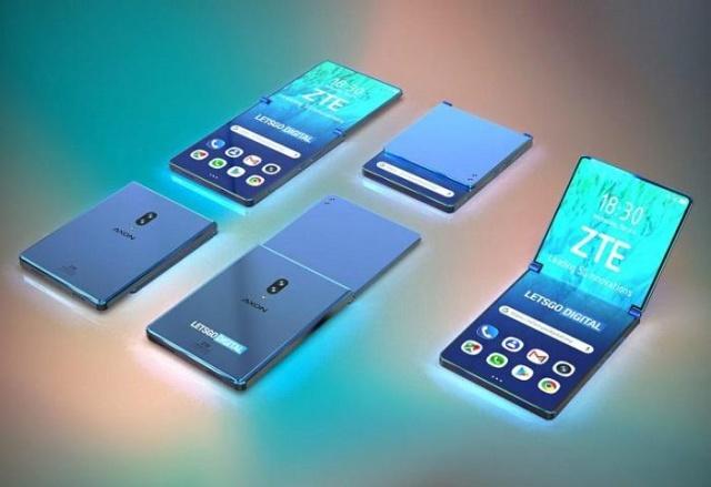 中兴折叠屏手机专利曝光 竟是翻盖式的！