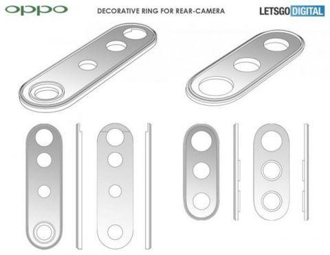 OPPO Reno后置摄像头获外观专利