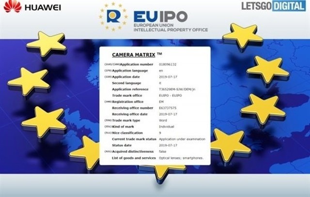 华为新商标曝光,荣耀V30拍摄将有变化? 华为新商标曝光,荣耀V30拍摄将有变化?