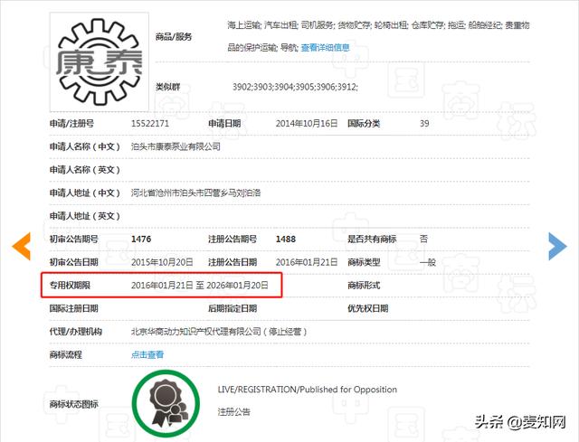 “泰康”、“康泰”商标案,哪个才是正主?